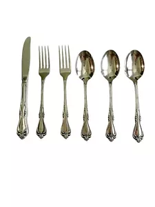 VTG Stainless Steel By Oneida 5 Pc All American Pattern - Picture 1 of 6