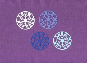 SNOW MUCH FUN die cuts scrapbook cards - Picture 1 of 1