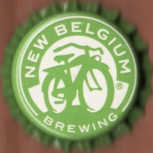 USA Plastic Lined Beer Crown Bottle Cap: New Belgium Brewing - Picture 1 of 1