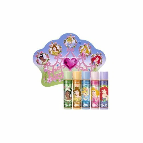 Lip Smacker Disney Princess Lip Balm Crown Tin Pack Variety 5 Pack - Image 1 of 1