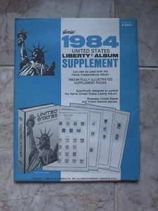 Harris 1984 US Liberty Supplement, Stock No X108W. New! - Picture 1 of 2