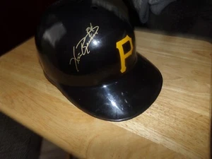 Pittsburgh Pirates KRIS BENSON Autograph SGA Plastic Batting Helmet - Picture 1 of 2