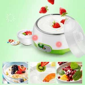 1L Yogurt Maker Machine Auto Constant Temperature w/Stainless Steel Inner Pot - Picture 1 of 9