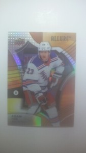 2021-22 Upper Deck Allure SUNRISE Exclusive Adam Fox #5 New York Rangers