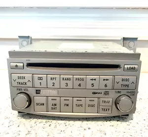 OEM 05-12 Toyota Avalon AM FM Radio Receiver MP3 CD Disc Changer Player Silver - Foto 1 di 7
