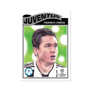 Topps UCL Living Set - Card 421 - Federico Chiesa - Juventus Turin - Bild 1 von 2