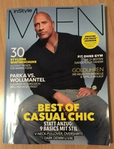 ๐ธ๐ธ INSTYLE MEN Winter 2021 DWAYNE JOHNSON, magazine, Germany, RARE - Picture 1 of 1