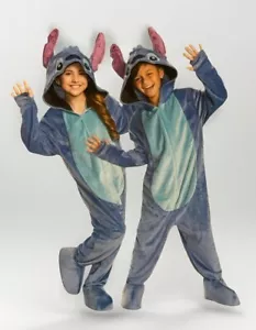 Disguise Stitch Costume Kids Official Lilo and Stitch Costume Jumpsuit LG 10-12 - Picture 1 of 3