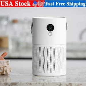 Air Purifier Home Car Rechargeable Negative Ion Portable Desktop HEPA filter US - Picture 1 of 13