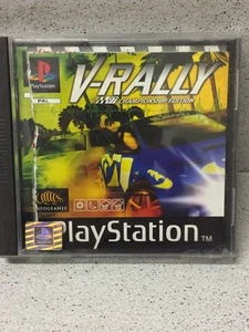 PS1 SPIEL V-RALLY 97 MIT ANLEITUNG FEHLT JACKET FACE 1 1 SEITE ANLEITUNG SCOTCHE - Bild 1 von 1