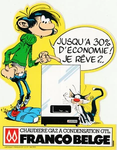 FRANQUIN Gaston sticker boiler franco belgian - Picture 1 of 1