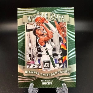 2023-24 Panini Donruss Optic Giannis Antetokounmpo Winner Stays #1 Bucks - Picture 1 of 2