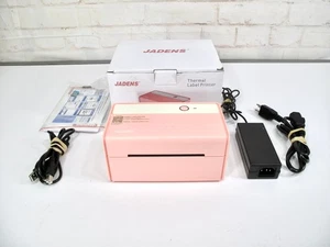 Impresora de etiquetas térmicas directas Jadens JD-468BT rosa Bluetooth USB 4x6 - Imagen 1 de 4