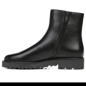 Franco Sarto Cassie Damen-Stiefeletten schwarz Leder Größe 8 M US - Bild 1 von 1