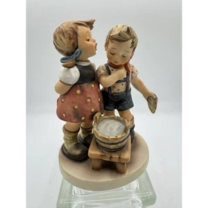 Hummel Bath Time 412 Firmado Bridgitte Leipold Maestro Pintor TMK 6 - Imagen 1 de 8