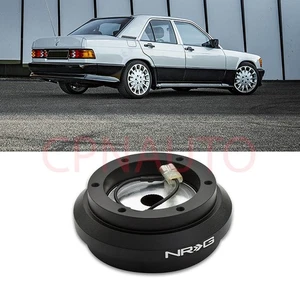 NRG Steering Wheel SHORT HUB Adapter For Mercedes W123 W201 W126 W124 - Picture 1 of 5