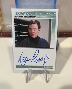 Leon Rippy - Star Trek Next Generation Auto - 2015 CBS Studios - NM/M (LOW POP) - Picture 1 of 2
