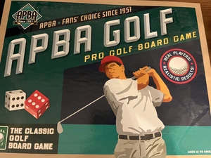 APBA Golf Pro Golf Board Game - Multiple Player Card Sets Included - Picture 1 of 6