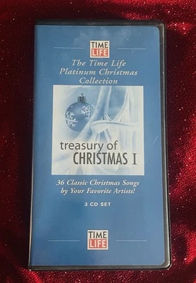 Time Life Treasury of Christmas Volume 1 3 Disc Set 2007 Memories Longbox - Image 1 of 4