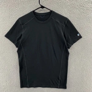 Kuhl Shirt Herren Extra Large Schwarz Valiant Merinowolle Outdoor Wandern Base Layer - Bild 1 von 9