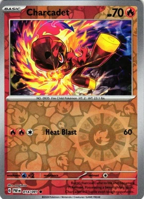 Charcadet Reverse Holo Common SV01: Scarlet & Violet Base Set 040/198 NM - Image 1 of 2