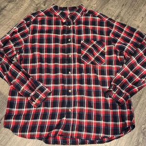 Woolrich Herren XXL Flanell Langarm Button Down Hemd - Bild 1 von 5