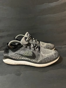 Nike Free RN Flyknit 2018 Herren Größe 10 "Oreo" Laufschuhe Training 942838-101 - Bild 1 von 8
