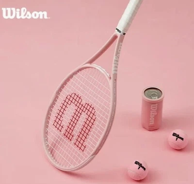 Wilson Intrigue Sakura Pink Special Edition Tennis Racket Strung - Racket ONLY - Image 1 of 4