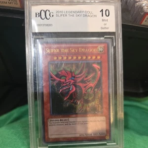2010 Slifer The Sky Dragon Yugioh Legendary Collection BCCG 10 Mint - Picture 1 of 1