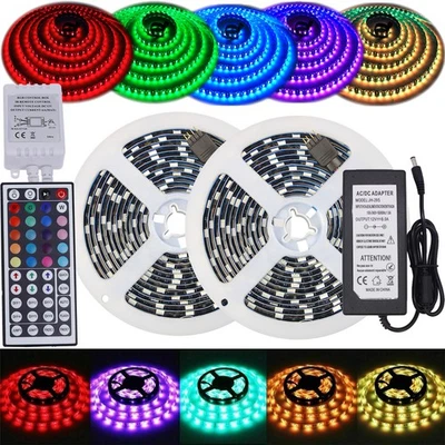1m-30m 5050 SMD LED Stripe RGB Leiste Streifen Band Licht Leuchte Lichterkette  - Bild 1 von 4