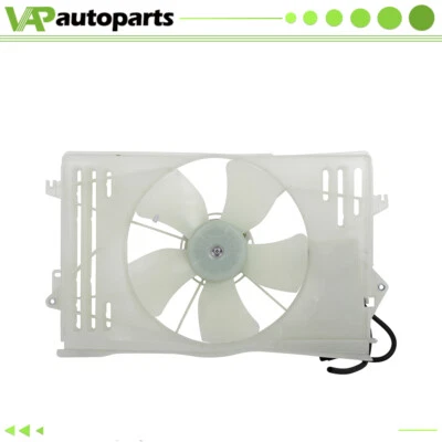 Engine Radiator Cooling Fan Assembly For 2003-2008 Toyota Corolla Matrix 1.8L - Image 1 of 4
