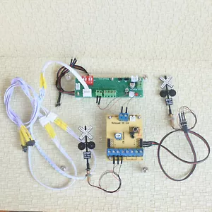1 set grade crossing signal + automatic controller by train detector auto flash - Picture 1 of 9