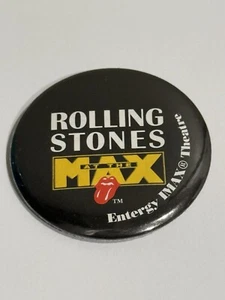 Rolling Stones At The MAX | Pin/botón botón lengua roja - Imagen 1 de 3
