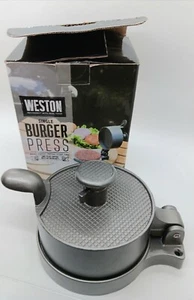 Weston Single Burger Presse perfekte Burger Krabbenkuchen Wurst Patties - Bild 1 von 11