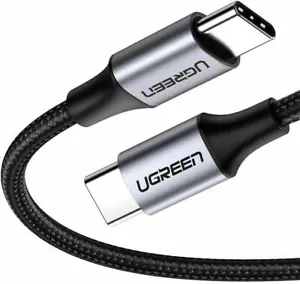 UGREEN USB C to USB c Cable 2.0 60W 3A PD For Macbook Air Braided Fast Charge - Picture 1 of 7