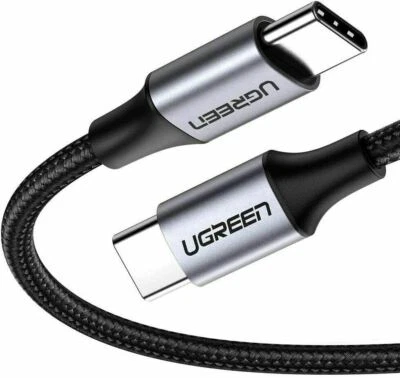 UGREEN USB C to USB c Cable 2.0 60W 3A PD For Macbook Air Braided Fast Charge - Image 1 of 4