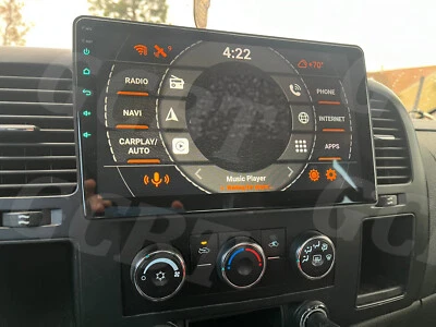 For 2008 Chevy Silverado 1500 2500 Android 13 Carplay Car Stereo Radio GPS WIFI - Image 1 of 4