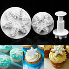 Cookie Mold Cutter Xmas Mould  Plunger Decorating Fondant Sugarcraft Cake Flower