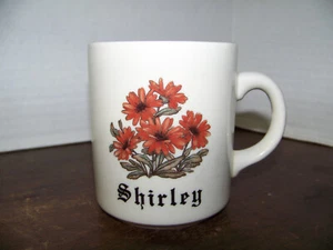 Tazza Shirley tazza caffè ceramica Inghilterra FPC RARA - Foto 1 di 8