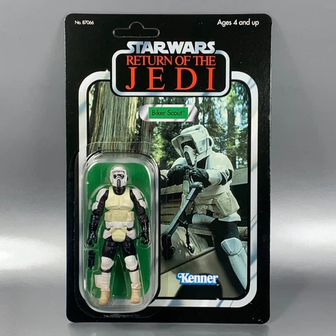 Hasbro Star Wars Saga Vintage Collection BIKER SCOUT TROOPER 3.75" Figure 2006 Cover