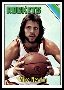 1975-76 Topps Mike Newlin Houston Rockets #103 - Foto 1 di 2