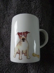 Taza de perro cómic Jack Russell de Roy Kirkham - Imagen 1 de 3