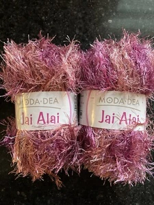 5 SKEINS  POLYESTER  COATS  MODA  DEA  JAI ALAI  YARN MULTI COLOR - Picture 1 of 7
