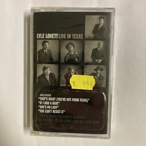 Live in Texas by Lyle Lovett (Cassette, Jun-1999, MCA Records) NEW - Picture 1 of 7