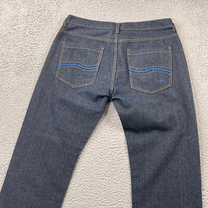 Vintage Enyce Jeans Men's 40x34 Baggy Y2K Wide Leg Loose Blue Denim Hiphop Skate - Picture 1 of 13