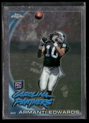 2010 Topps Chrome #C136a Armanti Edwards Rookie - Image 1 of 2