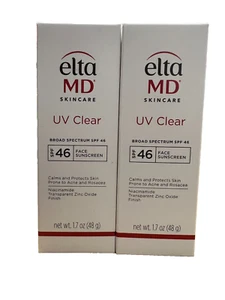 A set of 2 EltaMD Broad-Spectrum SPF 46 Facial Sunscreen (1.7 oz each) - Picture 1 of 2