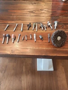 Router Bits And Other Router Tool Accessories Lot - Nice Lot Of 21 Craftsman - Picture 1 of 20