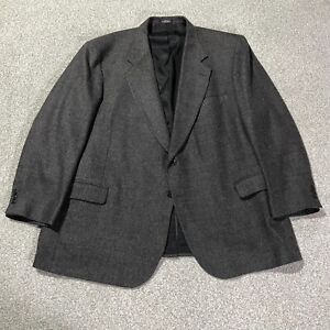 Alexander Lloyd Men's 100% Lambswool Sport Coat Blazer Gray 54R Make an Offer!
