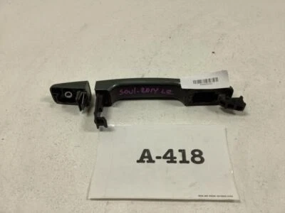 2014 2019 KIA SOUL BASE REAR LEFT DOOR EXTERIOR HANDLE KALE GREEN OEM - Image 1 of 4